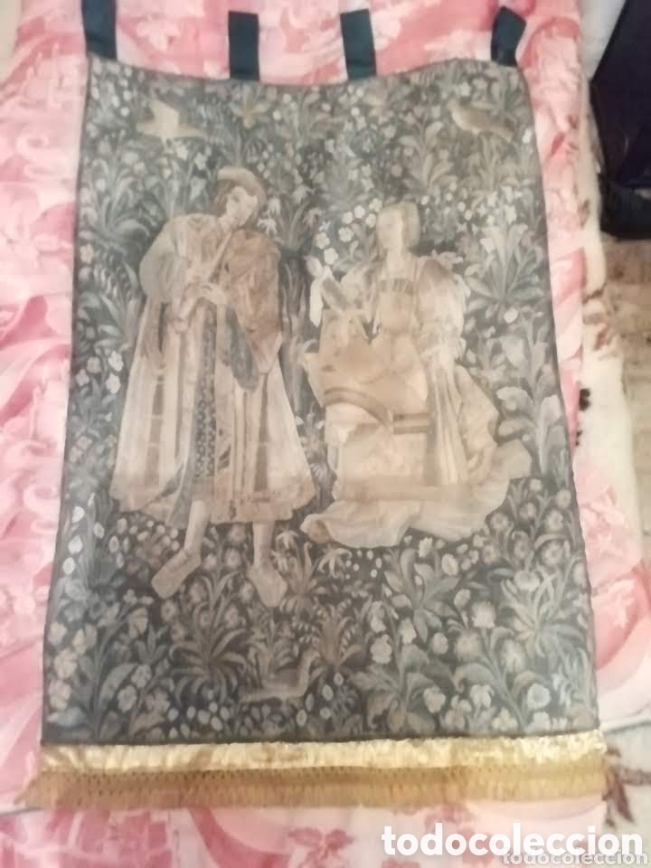 Antig&uuml;edades: Tapiz tipos medievales - Foto 3
