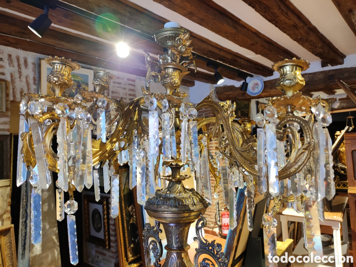 Antig&uuml;edades: Lampara centro de mesa - Foto 5
