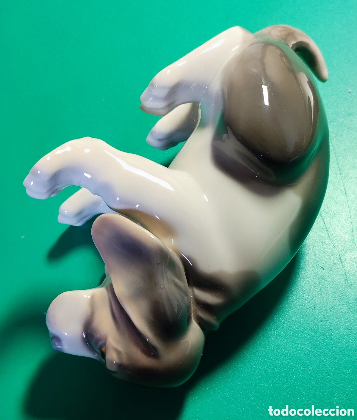 Antig&uuml;edades: Porcelana Lladr&oacute;, perro. - Foto 4