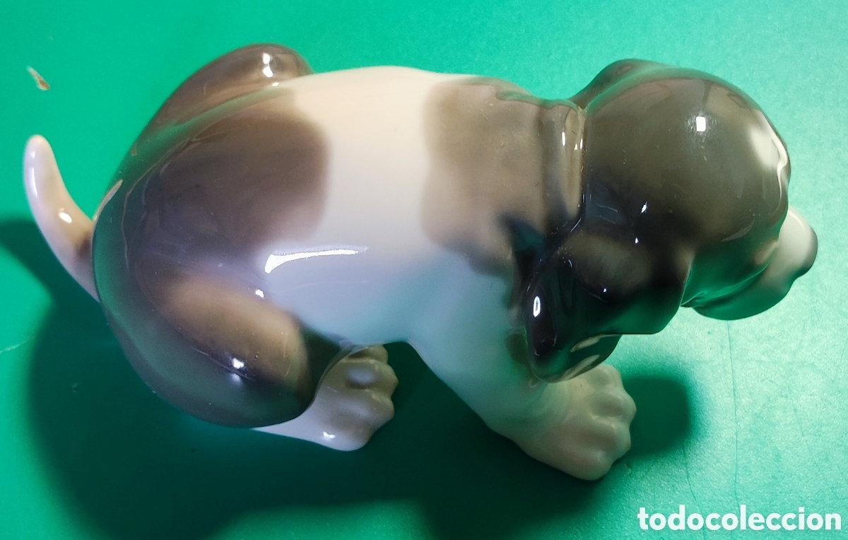 Antig&uuml;edades: Porcelana Lladr&oacute;, perro. - Foto 5