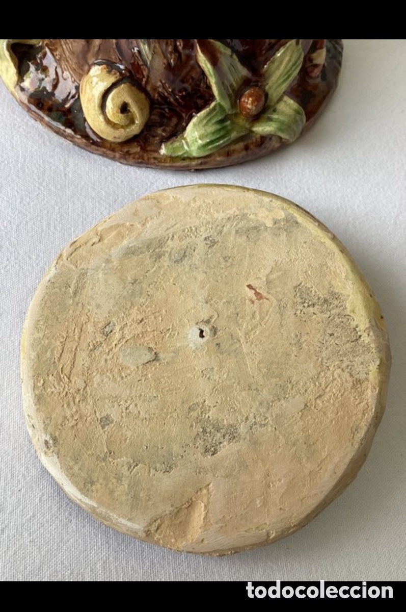 Antig&uuml;edades: Tarro de May&oacute;lica Palissy. S.XIX - Foto 13
