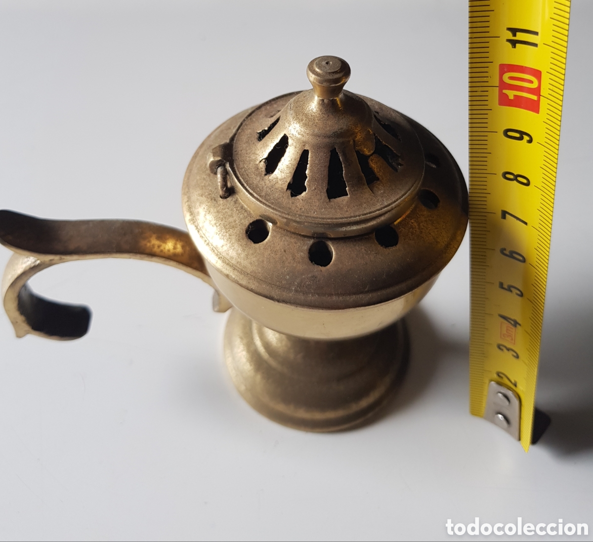 Antig&uuml;edades: Incensario de bronce. - Foto 7