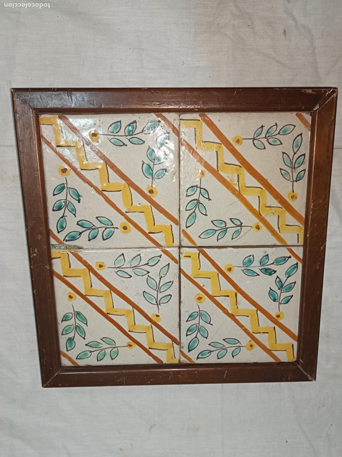 Antig&uuml;edades: BALDOSAS CATALANAS EN MARCO MAR 148