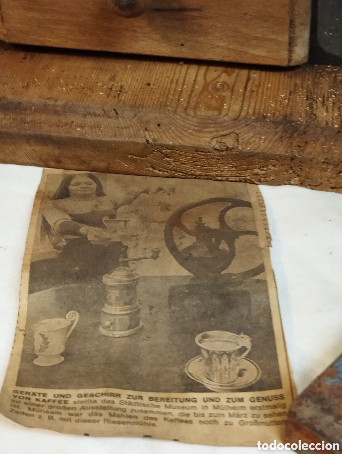 Antig&uuml;edades: Molinillo de caf&eacute; alem&aacute;n - Foto 6