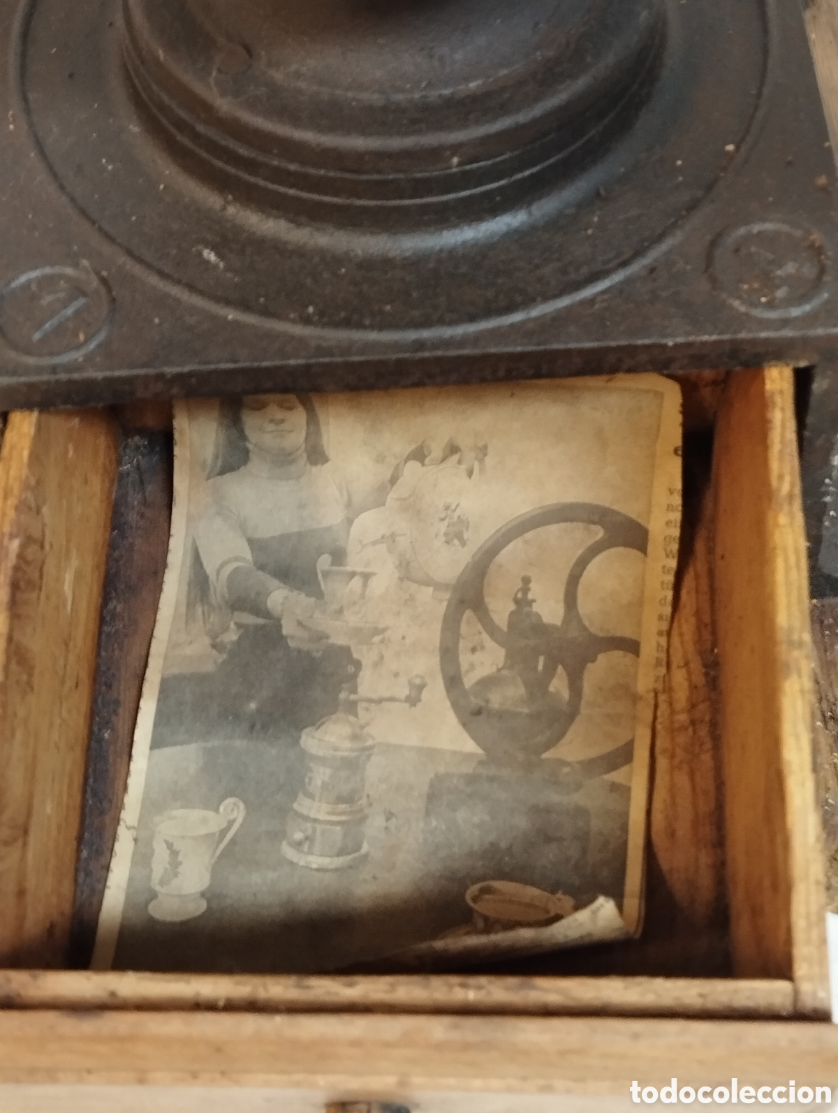 Antig&uuml;edades: Molinillo de caf&eacute; alem&aacute;n - Foto 8