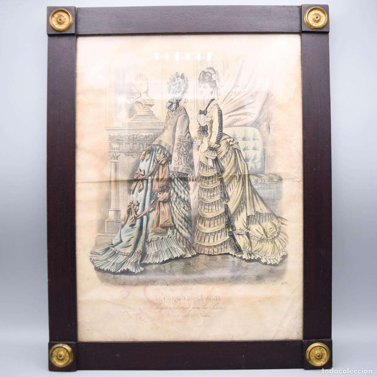Antig&uuml;edades: Marco antiguo de madera - Foto 2