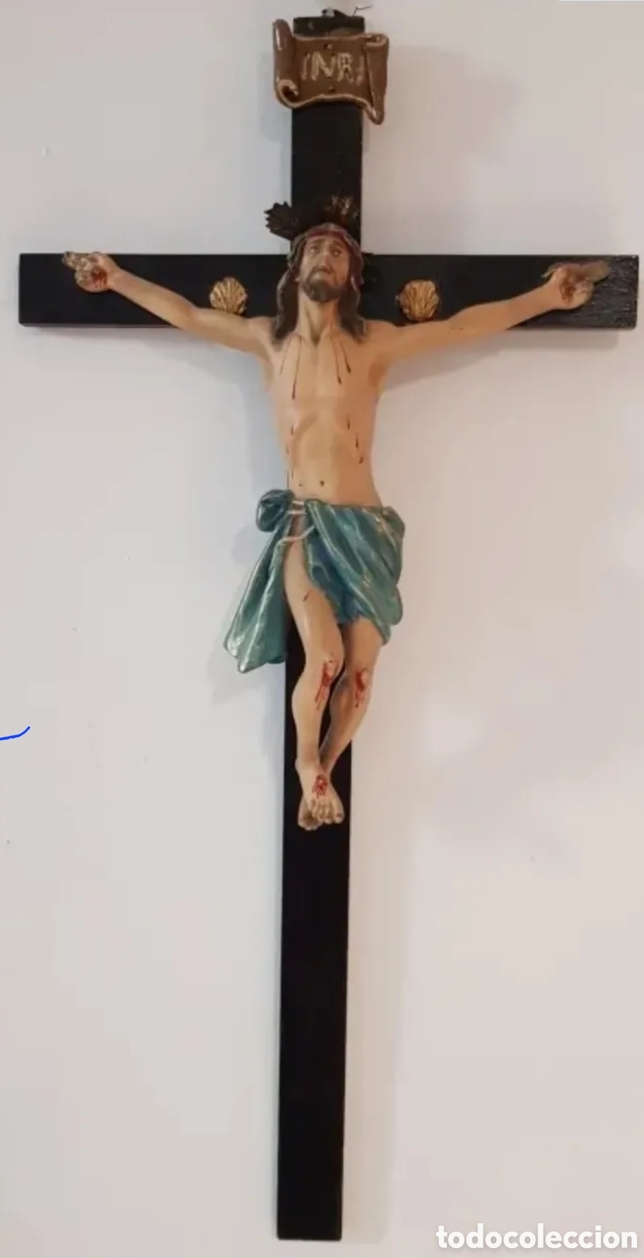 Antig&uuml;edades: Crucificado de Limpias Olot - Foto 3