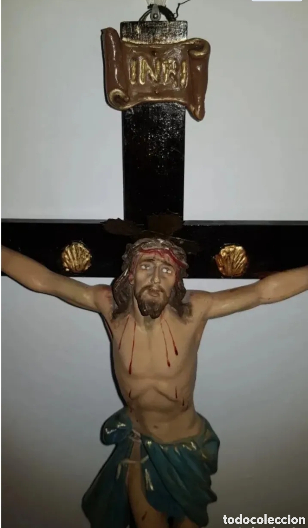 Antig&uuml;edades: Crucificado de Limpias Olot - Foto 5