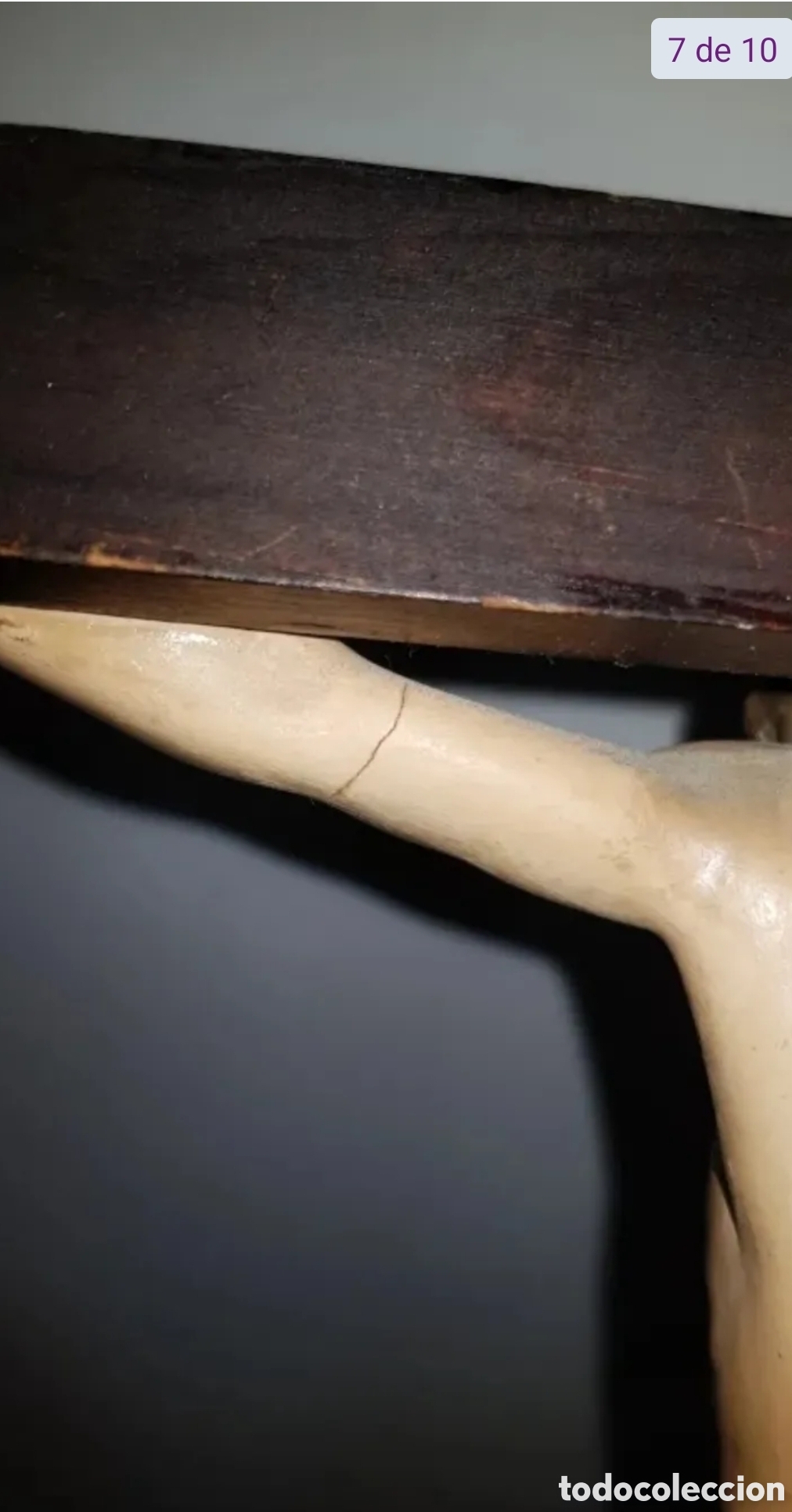 Antig&uuml;edades: Crucificado de Limpias Olot - Foto 6