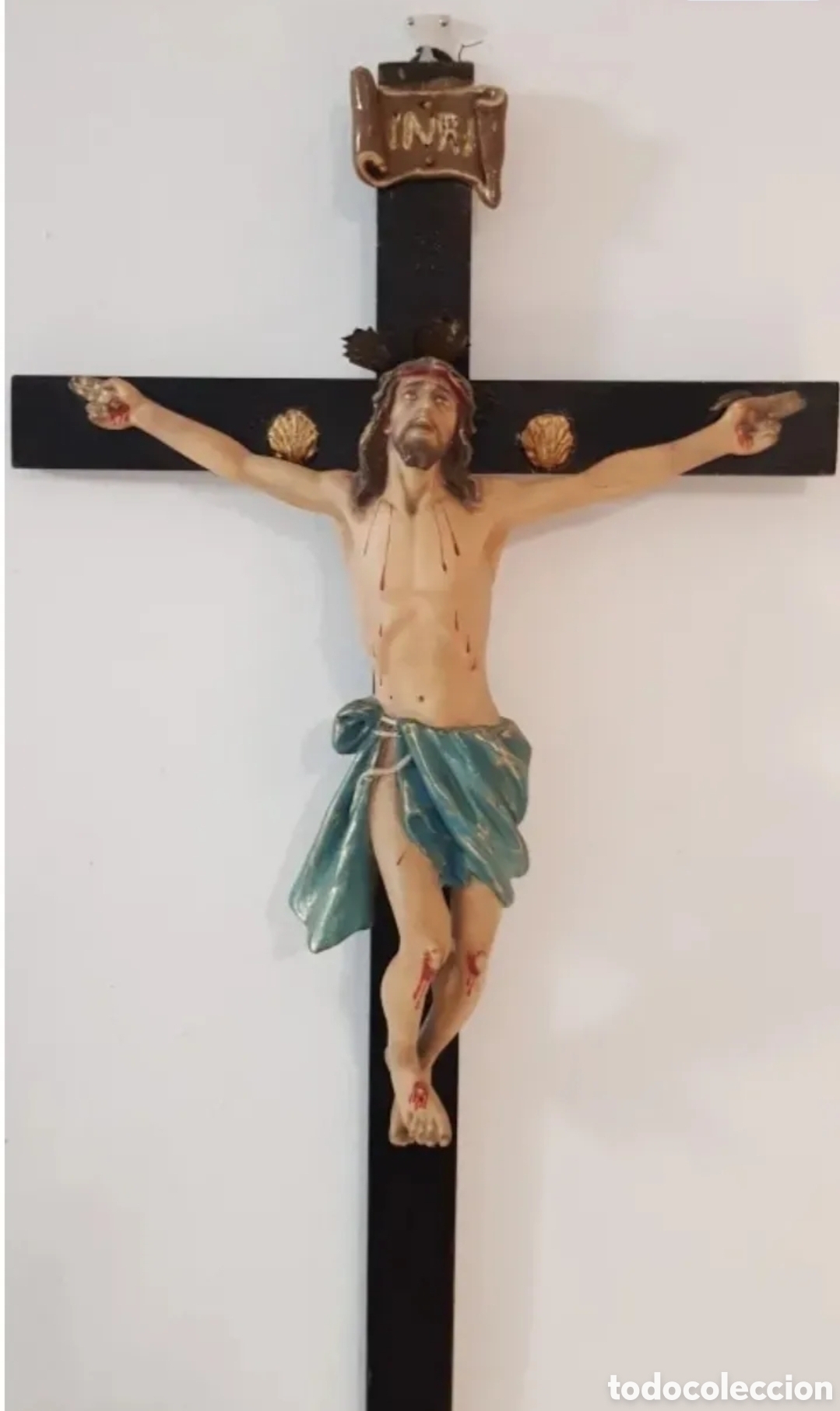 Antig&uuml;edades: Crucificado de Limpias Olot - Foto 1
