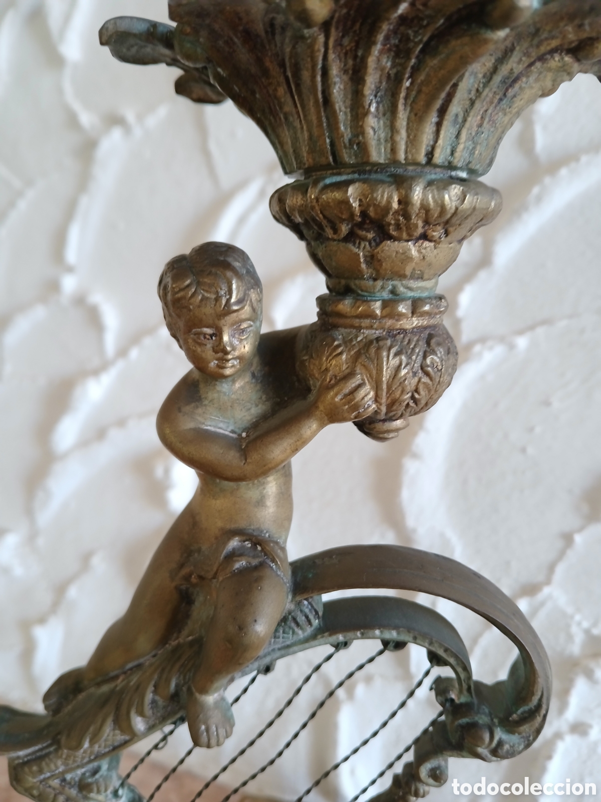 Antig&uuml;edades: candelabro antiguo