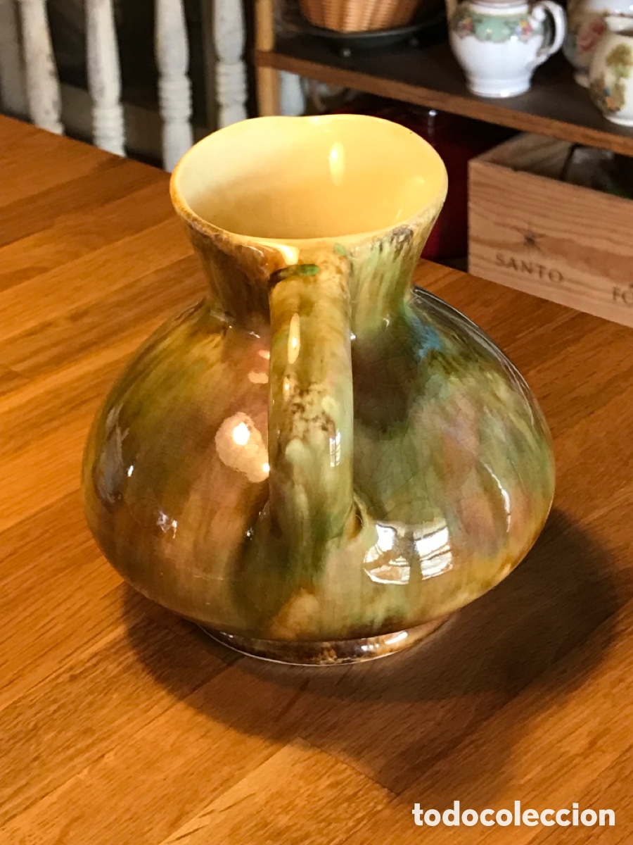 Antig&uuml;edades: Jarra Cer&aacute;mica Art D&eacute;co - Foto 4