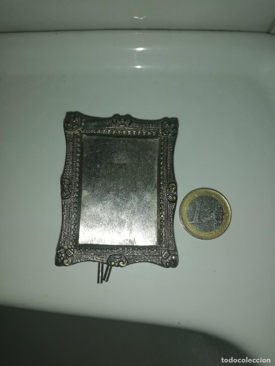 Antig&uuml;edades: marco de plata co mano de fatima - Foto 5
