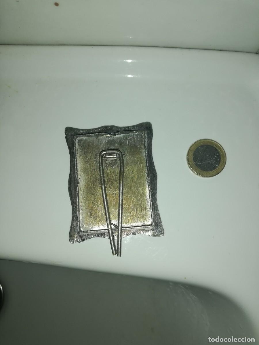 Antig&uuml;edades: marco de plata co mano de fatima - Foto 7