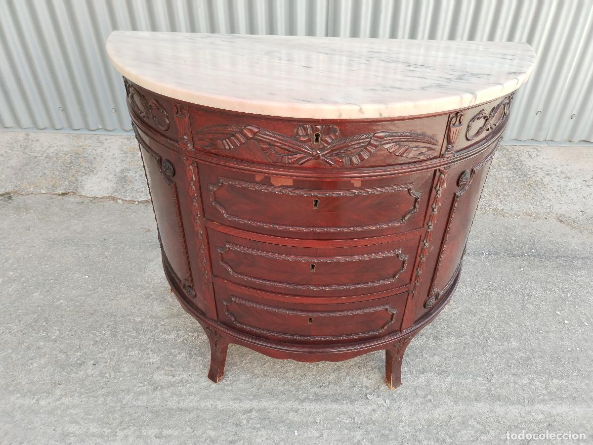 Antig&uuml;edades: comoda vintage caoba - Foto 4