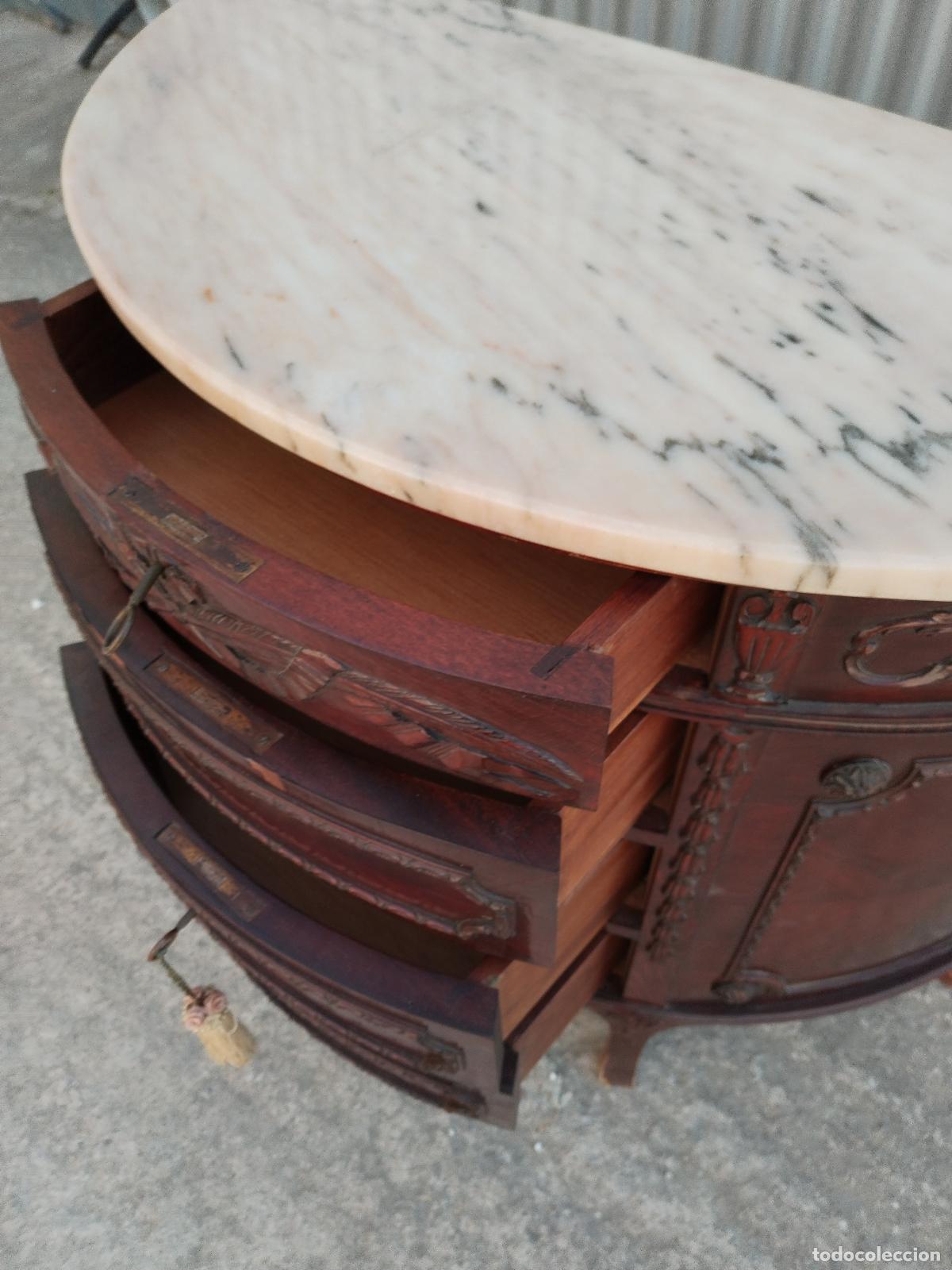 Antig&uuml;edades: comoda vintage caoba - Foto 6