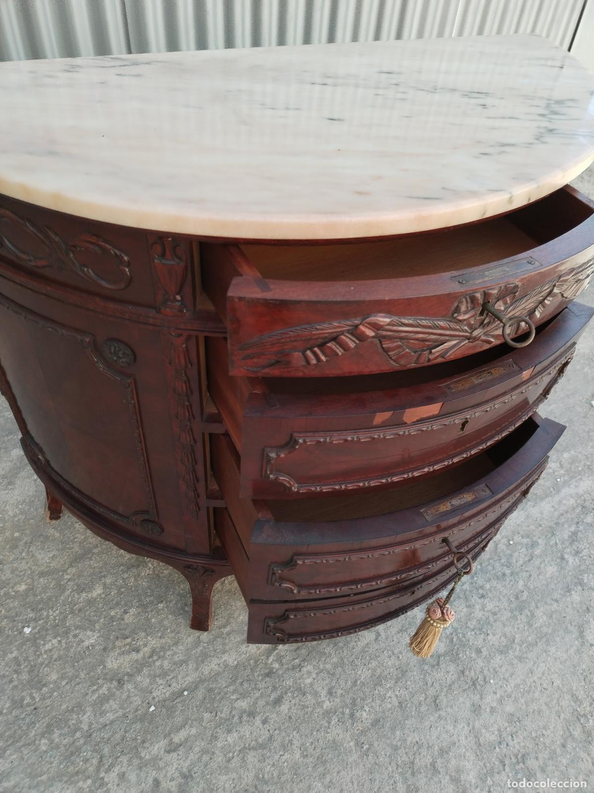 Antig&uuml;edades: comoda vintage caoba - Foto 11