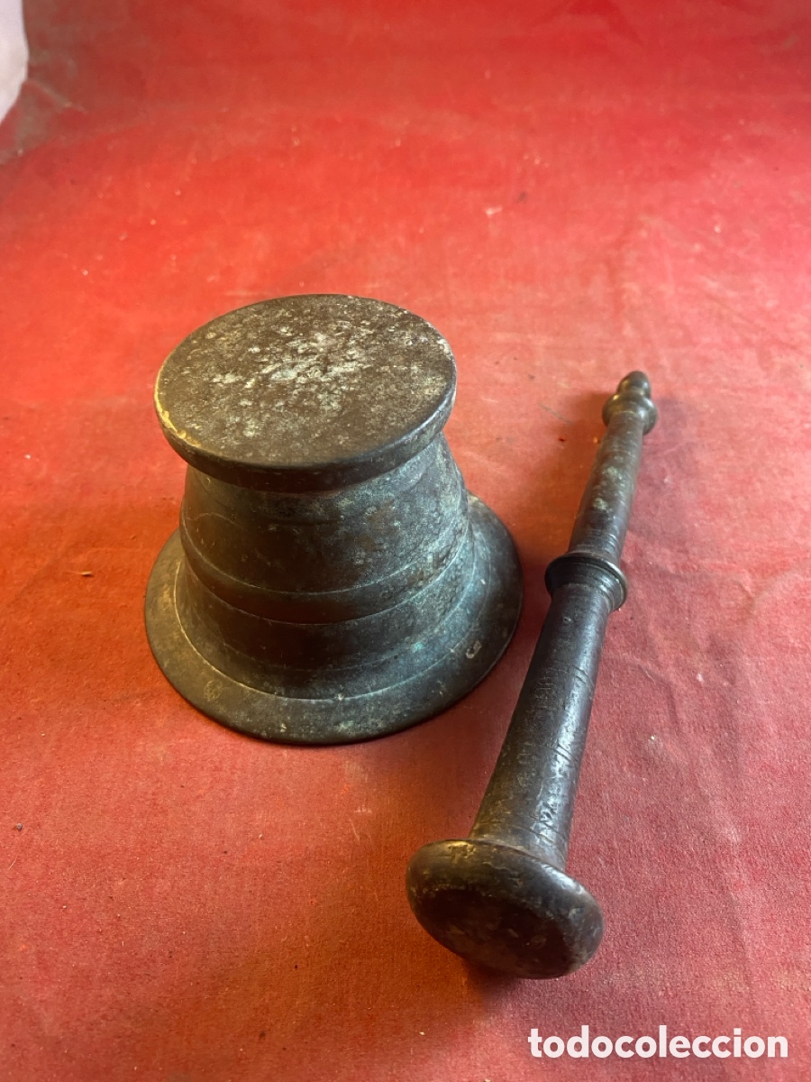 Antig&uuml;edades: Mortero de bronce - Foto 3