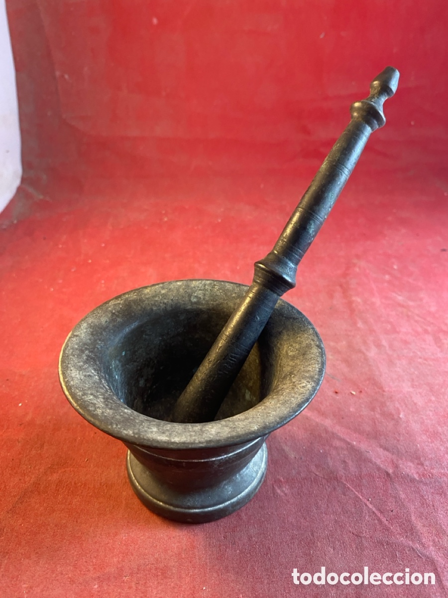 Antig&uuml;edades: Mortero de bronce - Foto 1
