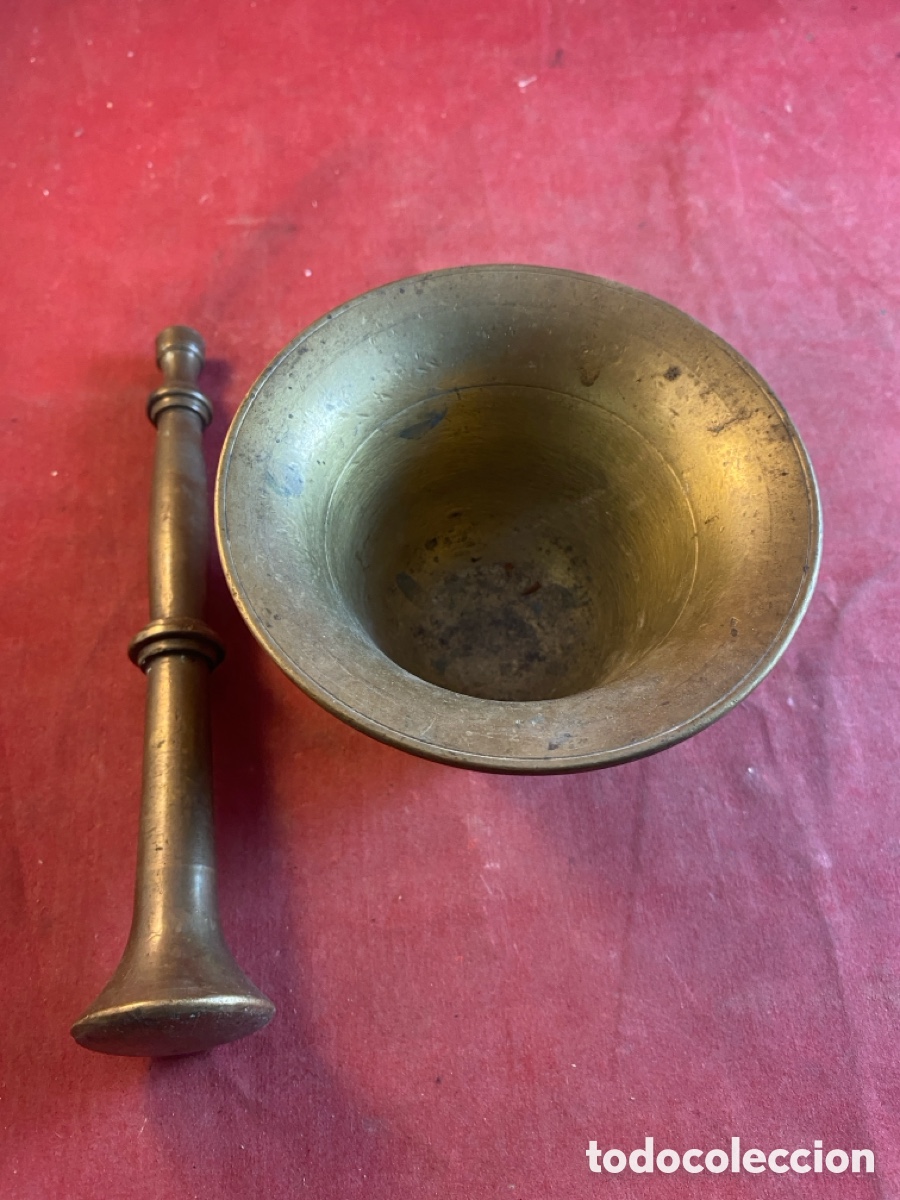 Antig&uuml;edades: Mortero de bronce - Foto 2