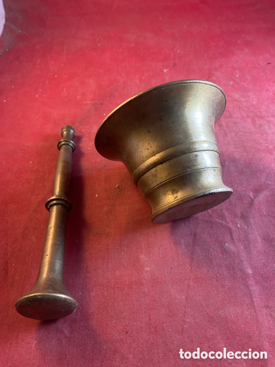Antig&uuml;edades: Mortero de bronce - Foto 3