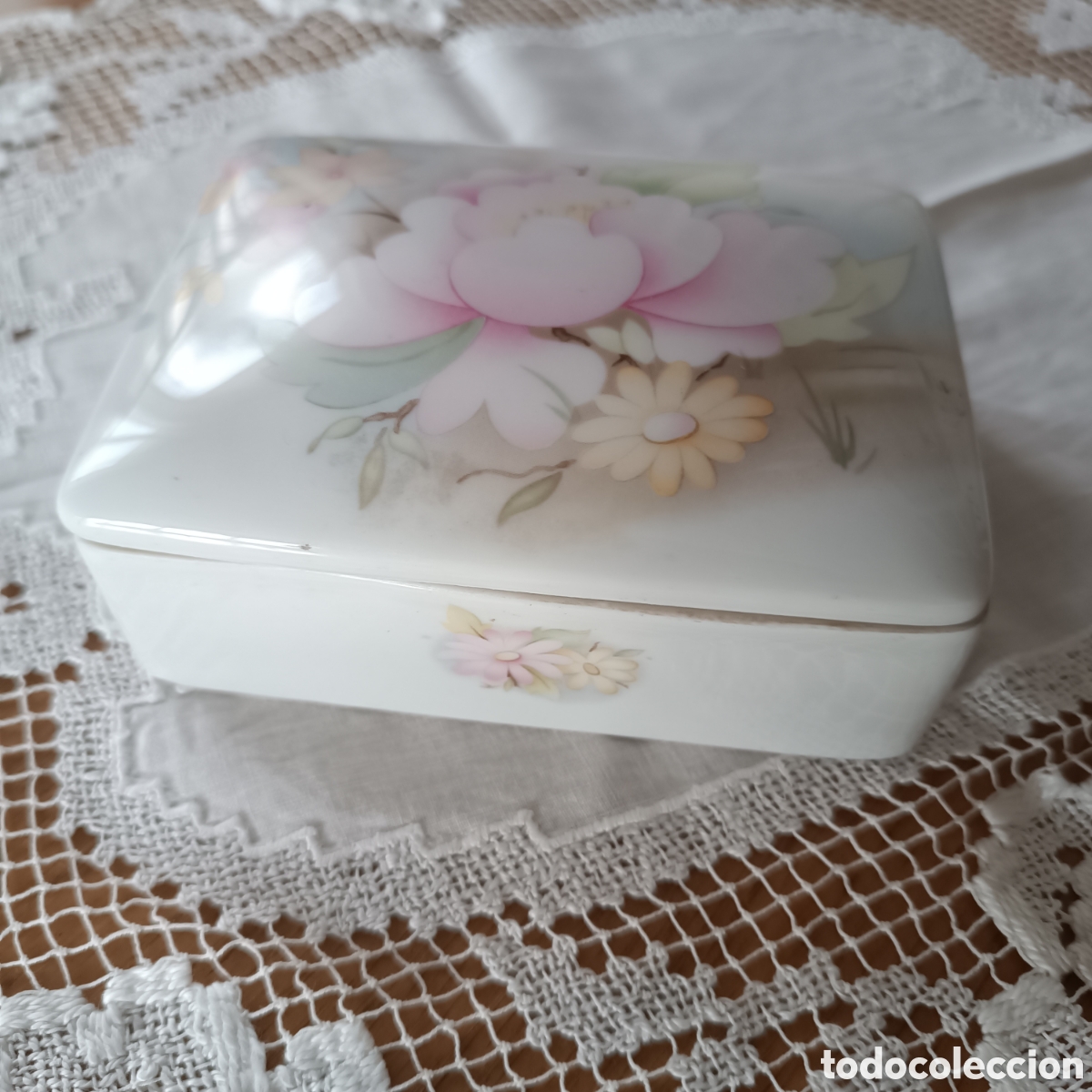Antig&uuml;edades: Limoges Caja porcelana - Foto 1