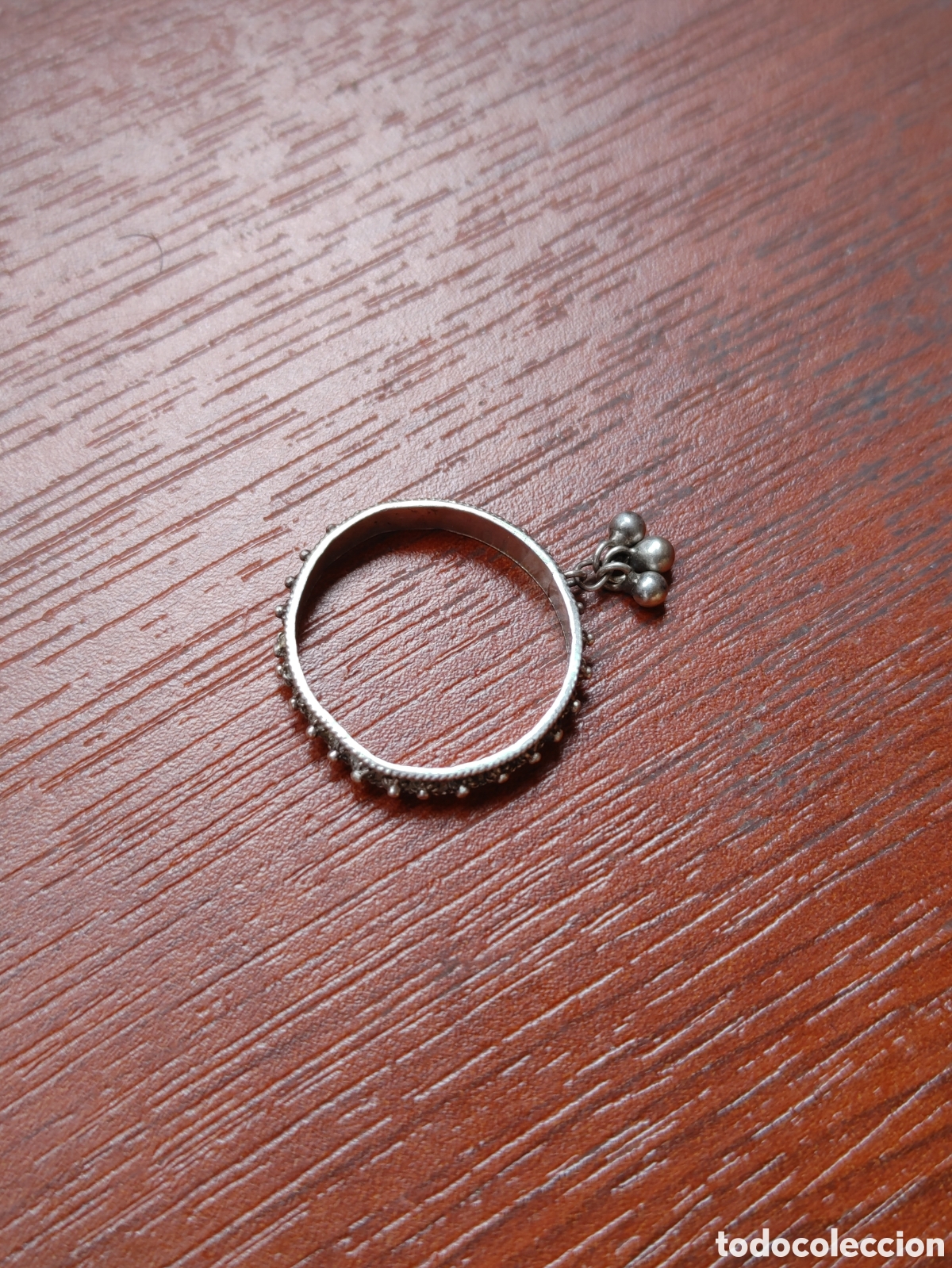 Antig&uuml;edades: Anillo de plata popular. - Foto 3