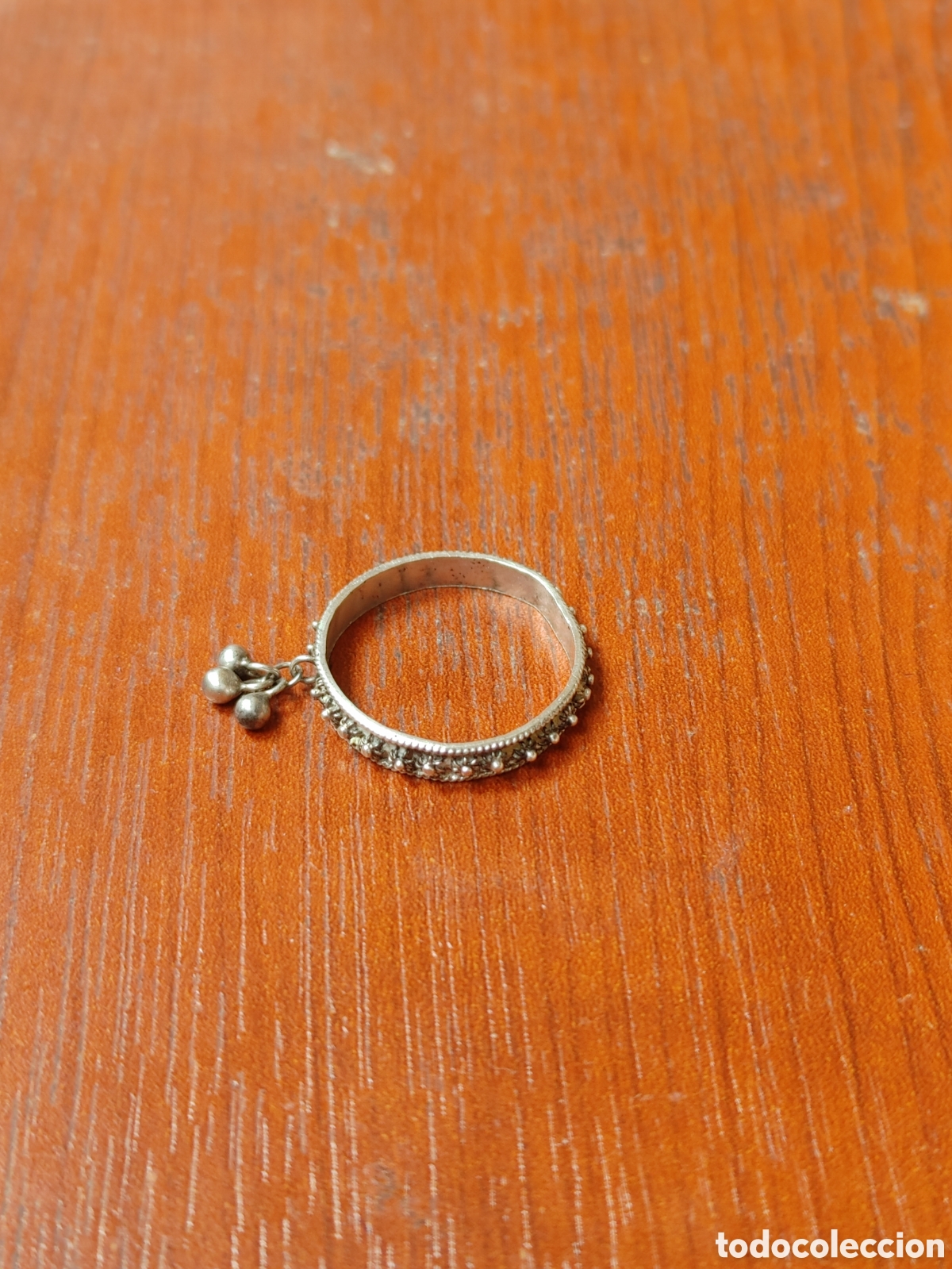 Antig&uuml;edades: Anillo de plata popular. - Foto 4