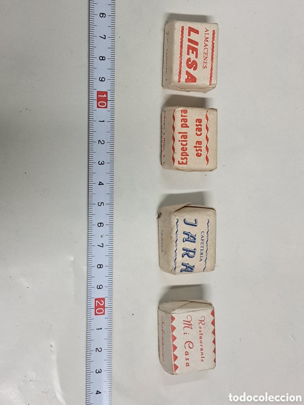 Antig&uuml;edades: Lote terron az&uacute;car liesa huesca cabrero hijos jara mi casa sabi&ntilde;anigo
