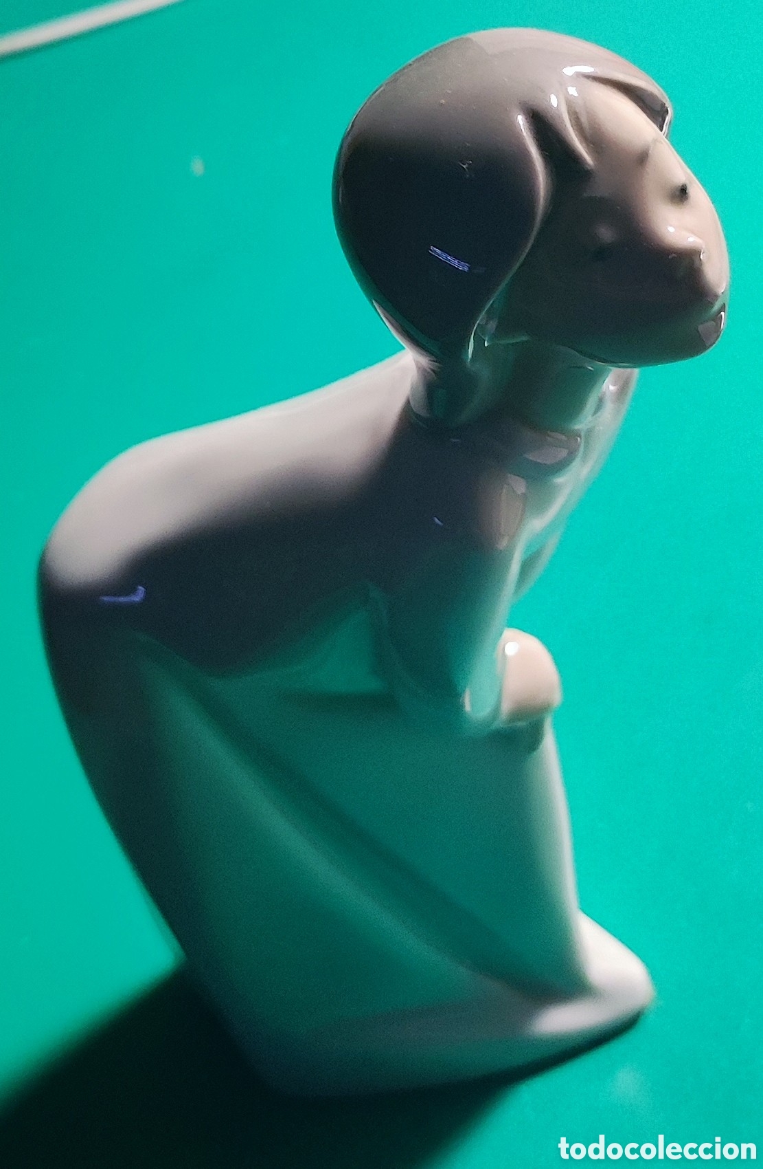 Antig&uuml;edades: Figura de porcelana. - Foto 2