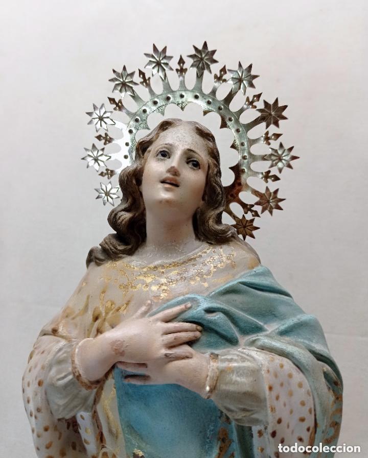 Antig&uuml;edades: 1900 . Asunci&oacute;n de la Virgen Mar&iacute;a &middot; Olot &middot; El Arte Cristiano &middot; Policromada y estofado en oro fino