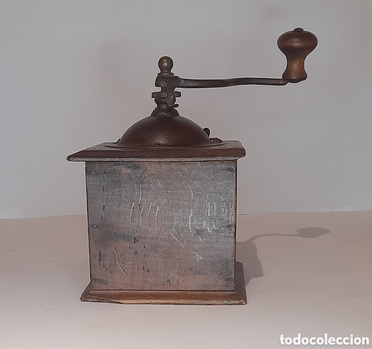 Antig&uuml;edades: Molinillo de cafe antiguo - Foto 4