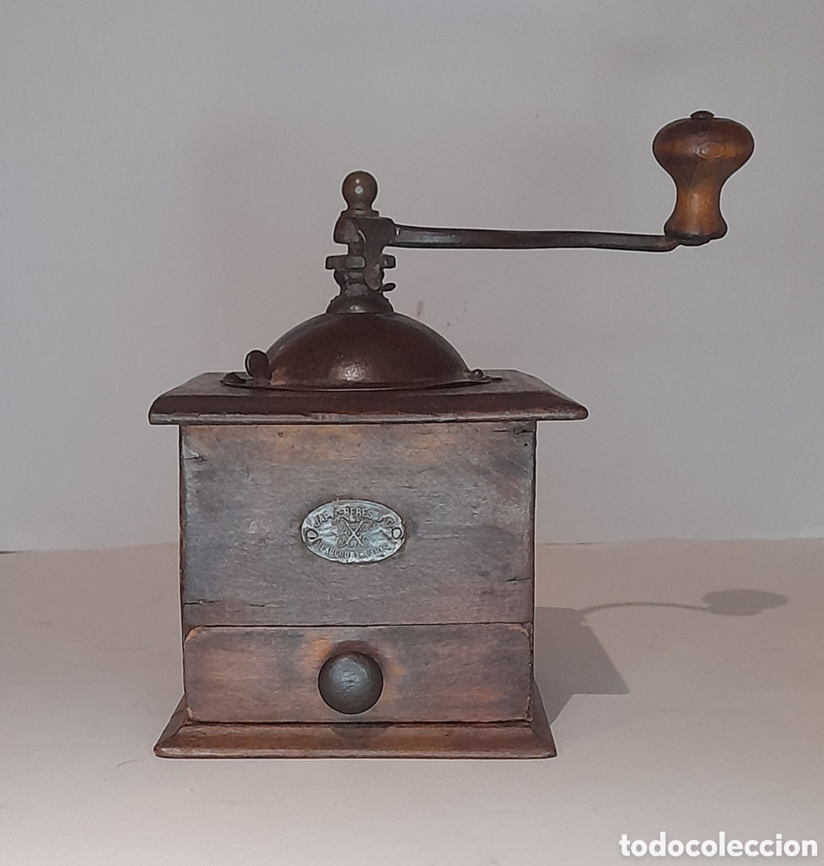 Antiques: Molinillo de cafe antiguo