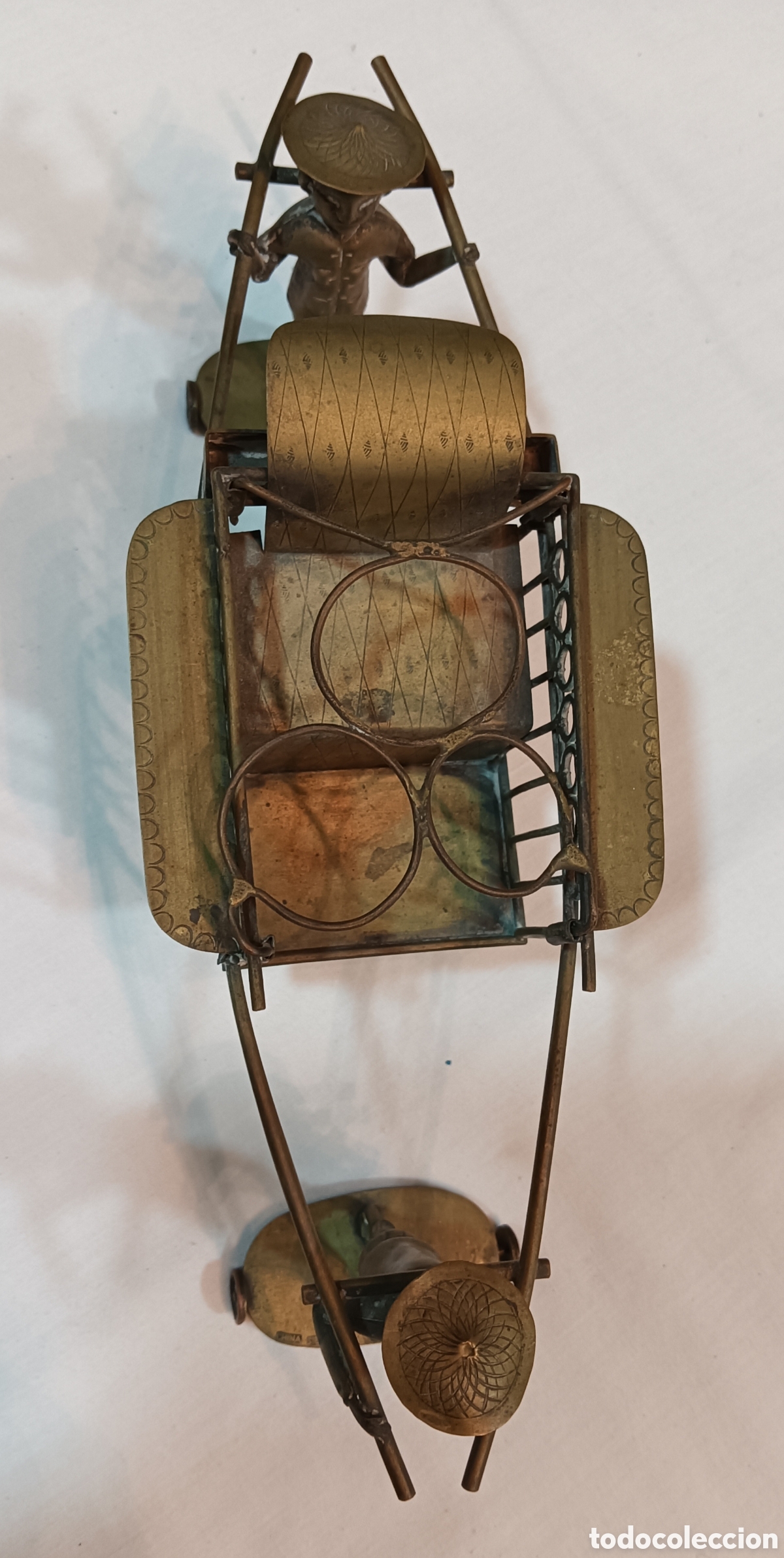 Antig&uuml;edades: FIGURA ANTIGUA DE LAT&Oacute;N - Foto 3