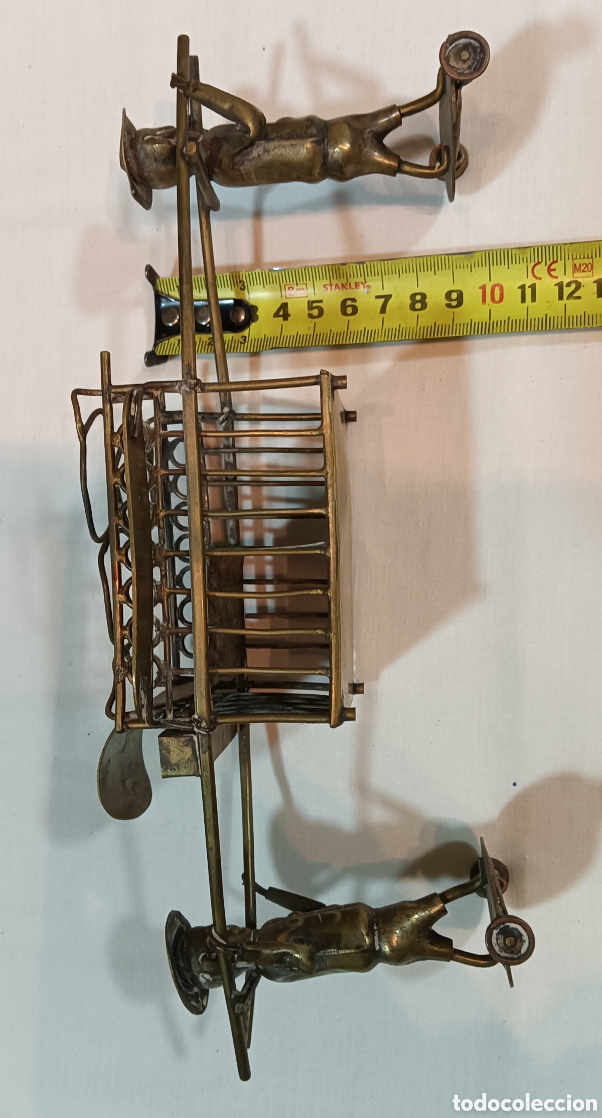 Antig&uuml;edades: FIGURA ANTIGUA DE LAT&Oacute;N - Foto 4