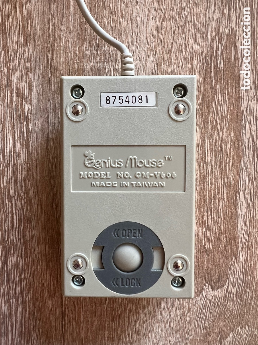 Antig&uuml;edades: Rat&oacute;n Genius Mouse GM-3A PC MOUSE - Foto 5