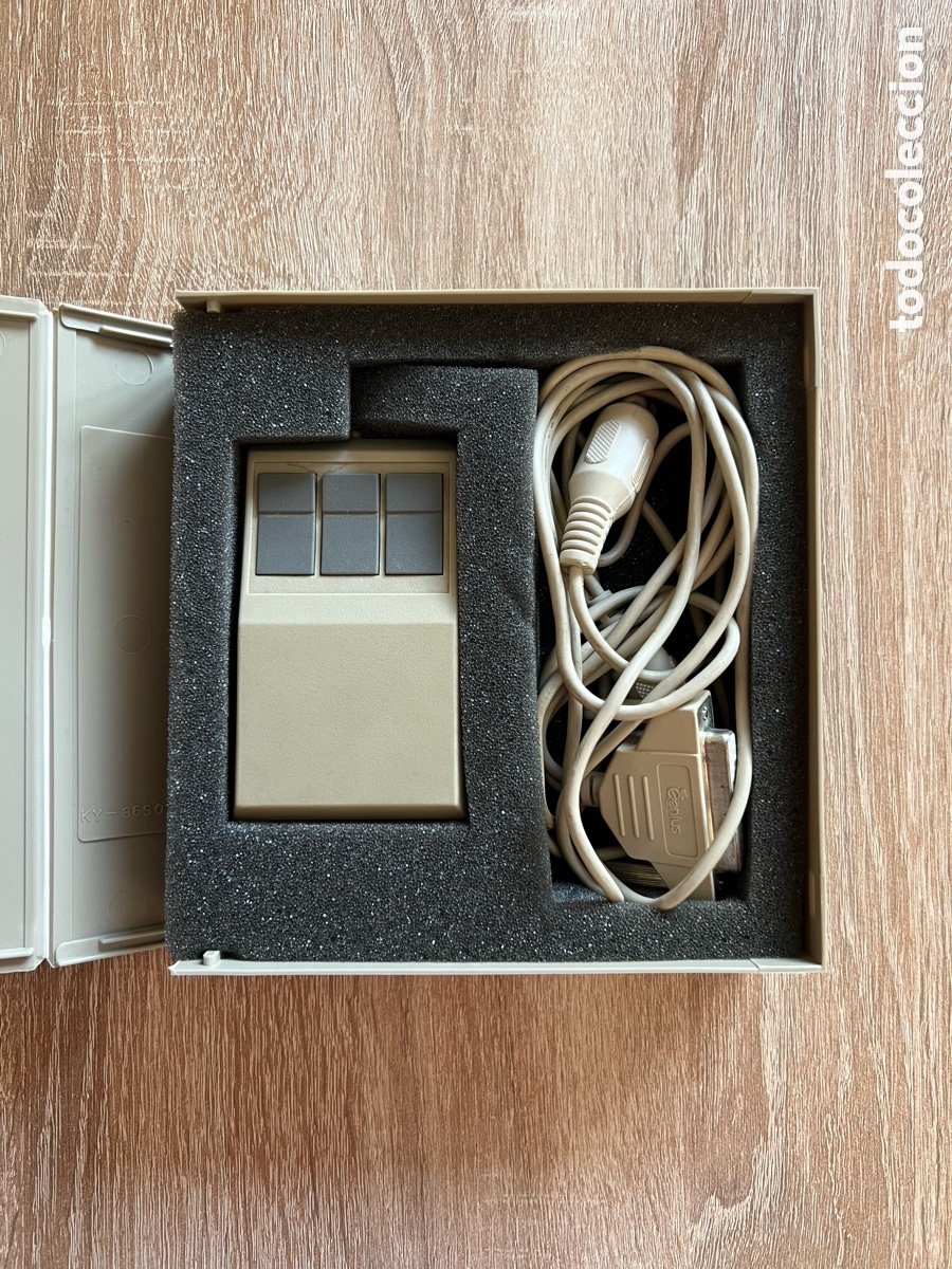 Antig&uuml;edades: Rat&oacute;n Genius Mouse GM-3A PC MOUSE - Foto 6