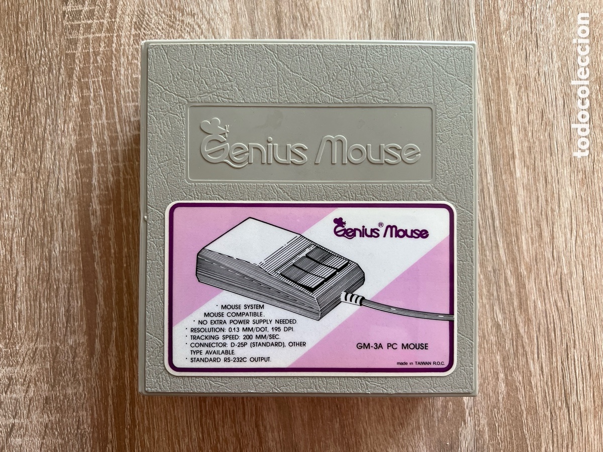 Antig&uuml;edades: Rat&oacute;n Genius Mouse GM-3A PC MOUSE - Foto 8