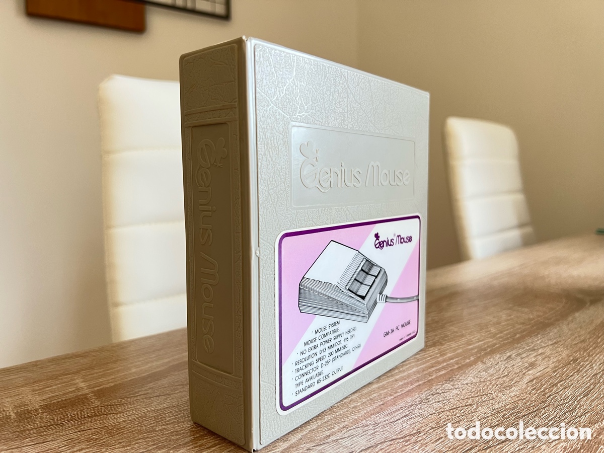 Antig&uuml;edades: Rat&oacute;n Genius Mouse GM-3A PC MOUSE - Foto 1