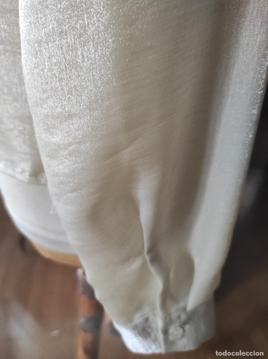Antig&uuml;edades: CAMISA DE TELA CON BRILLO. - Foto 4