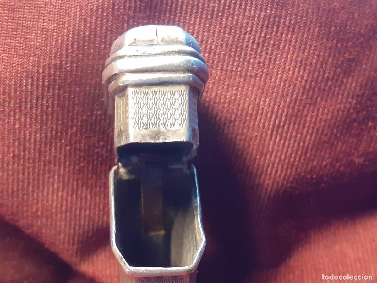 Antig&uuml;edades: Cerillero antiguo plata - Foto 5