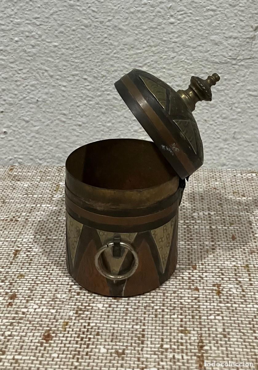 Antig&uuml;edades: caja bronze antic INDIA - Foto 2