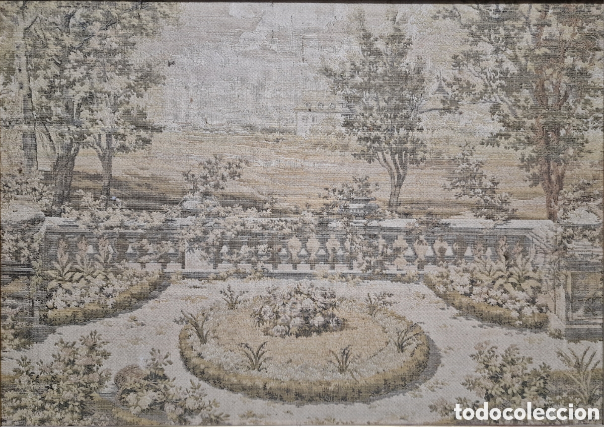 Antig&uuml;edades: TAPIZ GOBELINO FRANC&Eacute;S - Foto 2