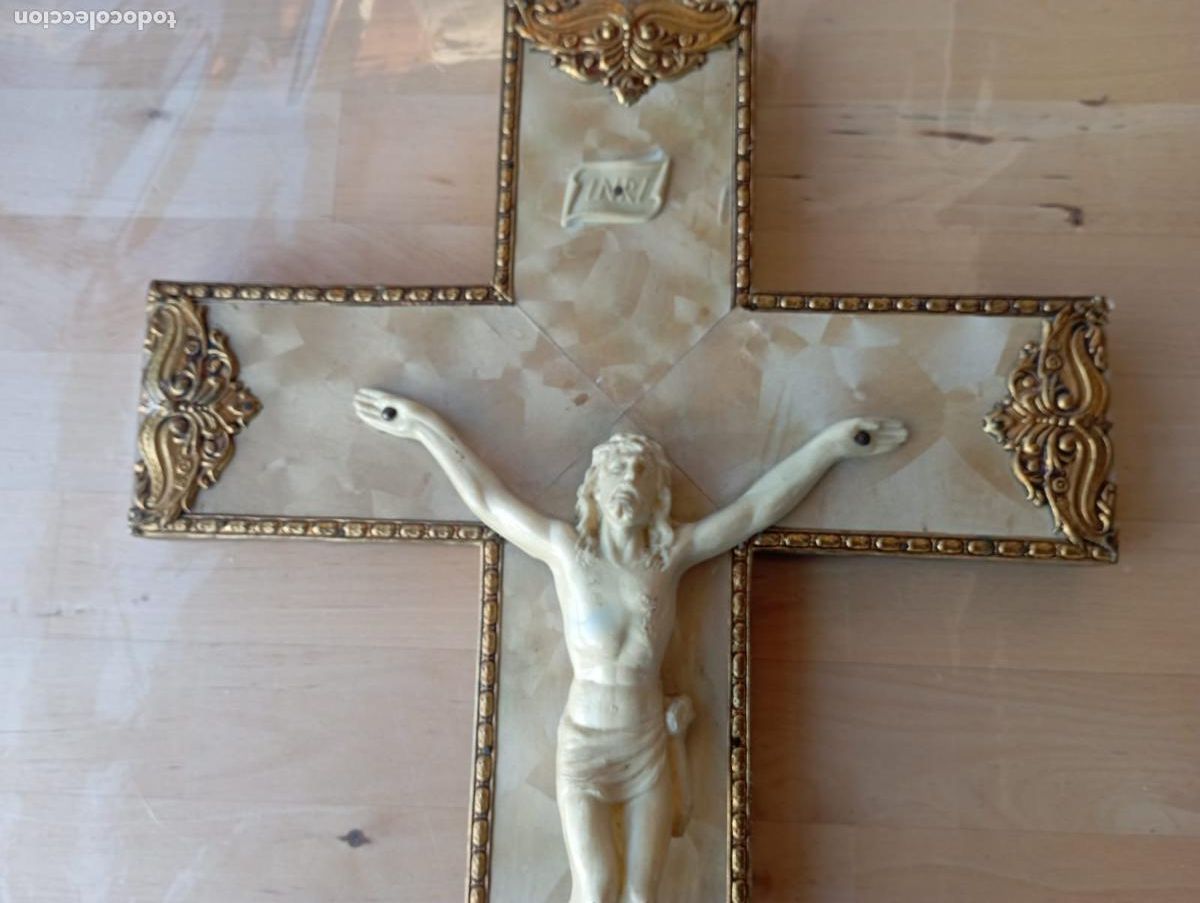 Antig&uuml;edades: BONITO CRUCIFIJO. - Foto 2