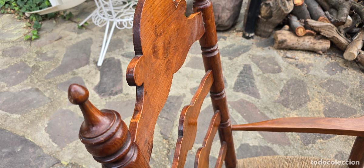 Antig&uuml;edades: MECEDORA DE MADERA DEL SIGLO XX - Foto 18