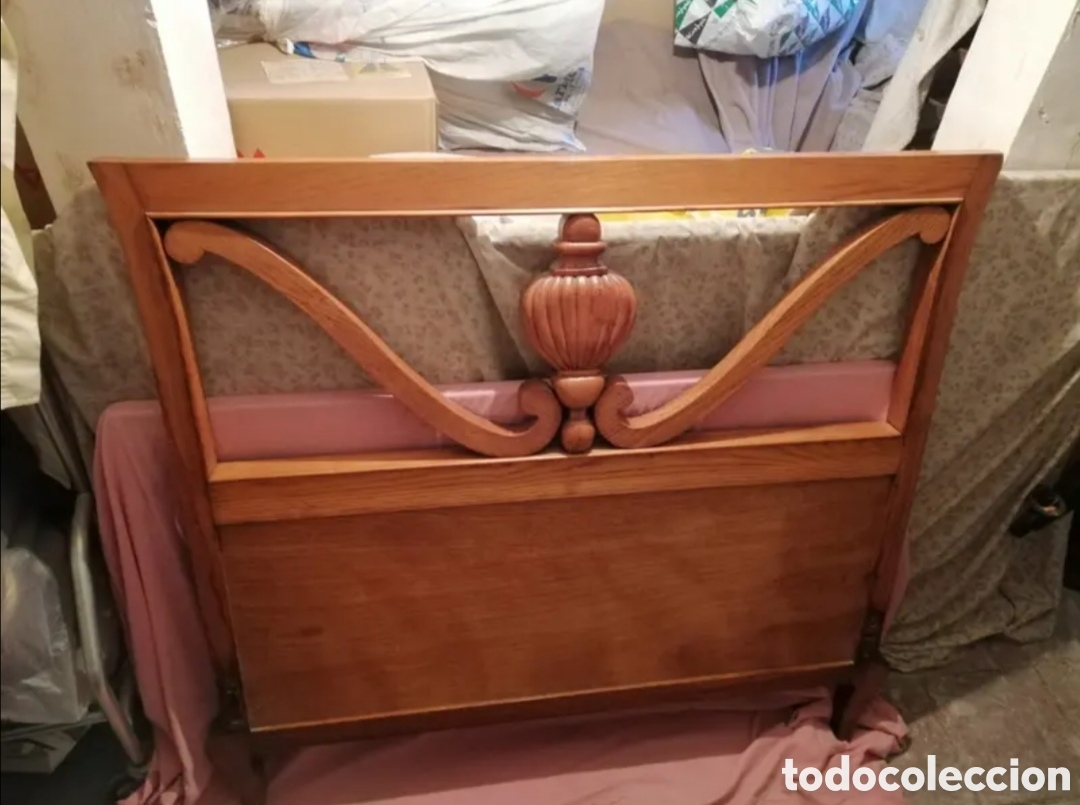 Antig&uuml;edades: Cama individual estilo Vintage - Foto 1