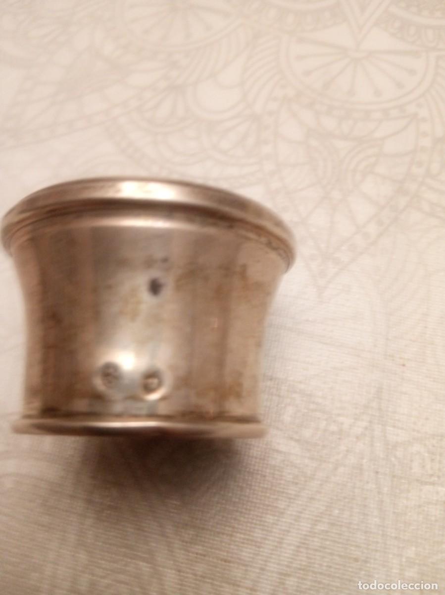 Antig&uuml;edades: Tapon de recipiente de Plata de Ley - Foto 2