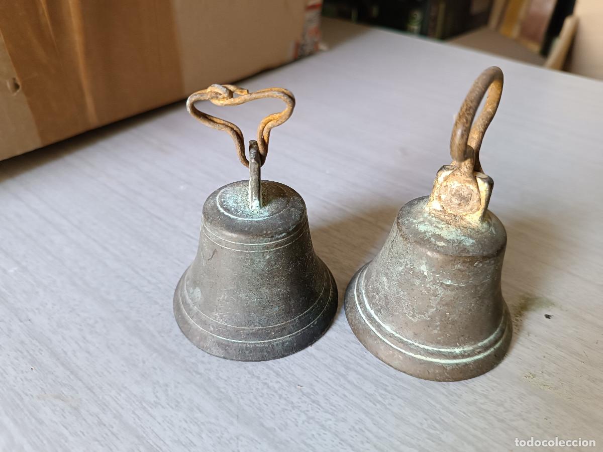 Antig&uuml;edades: LOTE 2 CAMPANITAS-CENCERROS - Foto 1