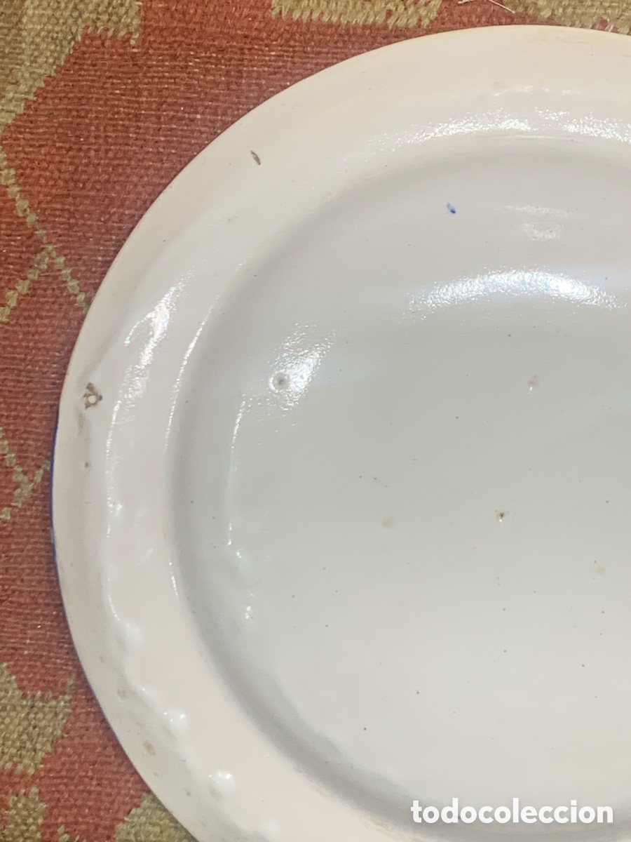 Antig&uuml;edades: Plato de cer&aacute;mica de Manises. - Foto 9