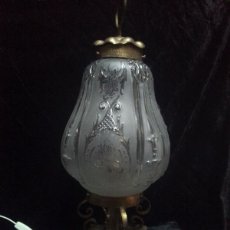 Antigüedades: LAMPARA DE MESA ANTIGUA.